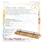 Energy chimes MEINL Sonic Energy - Mercury 2260,32 Hz - 2