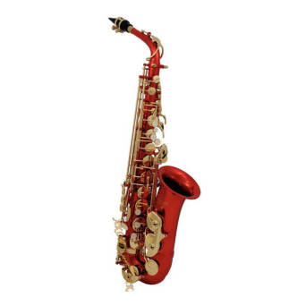 Saksofon altowy Eb ROY BENSON AS-202R czerwony