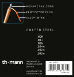 Struny Gitara Elektryczna Harley Benton 009–042 Stal niklowana - 3