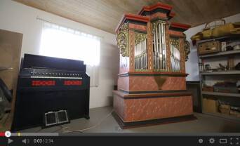 Mechaniczne organy piszczałkowe Organy kościelne po renowacji Pozytyw organowy