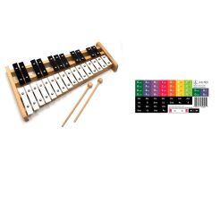 Zestaw Dzwonki Chromatyczne 27-ton + naklejki