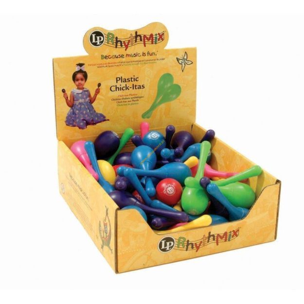 RHYTHMIX Chick-Itas Ekspozytor  36szt. różne kolory LATIN PERCUSSION