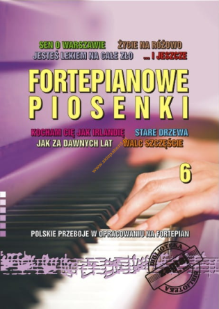 Książka Fortepianowe Piosenki cz. 6
