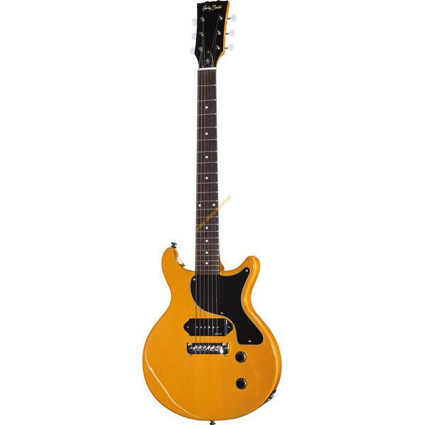 Gitara elektryczna Harley Benton DC-Junior TV Yellow