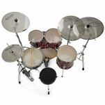 Perkusja zestaw perkusyjny Millenium Hybrid Practice Drum Set RL - 22