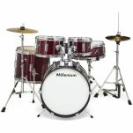 Perkusja Millenium Focus Junior Drum Set Red - 2