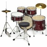 Perkusja Millenium Focus Junior Drum Set Red - 3
