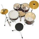 Perkusja Millenium Focus Junior Drum Set Red - 20