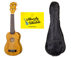Ukulele Harley Benton UK-12 Stain Ash Yellow