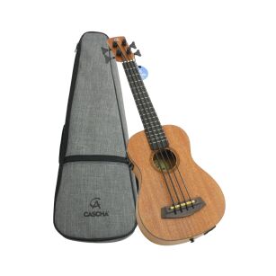 Ukulele elektro bas CASCHA HH2175 z pokrowcem