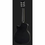 Gitara rezonansowa z przetwornikiem Harley Benton Custom Line N-150CE Black - 2