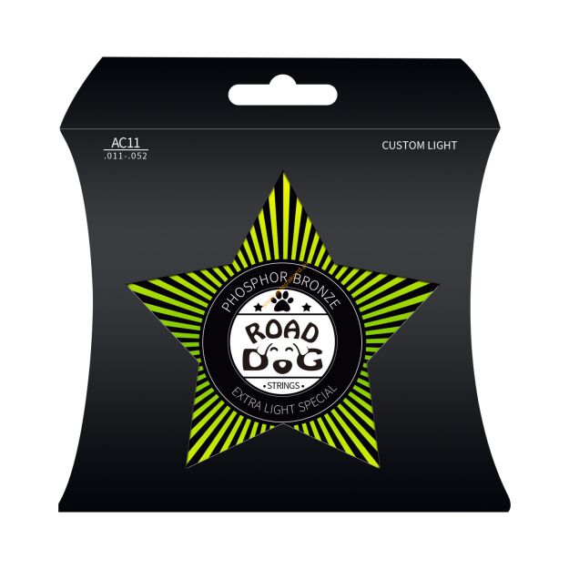 Struny do gitary akustycznej ROAD DOG AC11