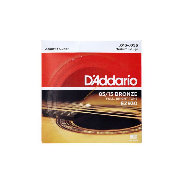 Struny do gitary akustycznej D'Addario EZ930 13-56 GTR 85/15