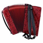 Akordeon Startone Piano Accordion 72 Red MKII - 2