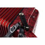 Akordeon Startone Piano Accordion 72 Red MKII - 5