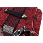Akordeon Startone Piano Accordion 72 Red MKII - 7