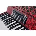 Akordeon Startone Piano Accordion 72 Red MKII - 8