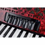 Akordeon Startone Piano Accordion 72 Red MKII - 9