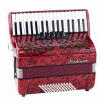 Akordeon Startone Piano Accordion 72 Red MKII - 11