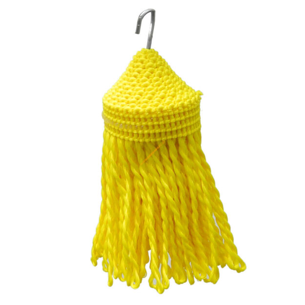 Chwosty pompony ręcznie robione P11 żółty