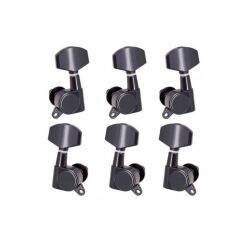 Klucze do gitary elektr., akust. olejowe DSF-AE czarne 3+3