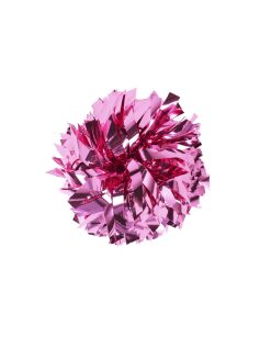 Pompon Metallic PINK różowy 35 cm (6")