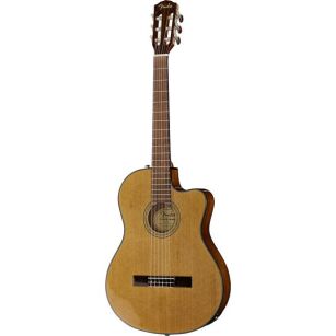 Gitara klasyczna z przetwornikiem Fender CN-140SCE Thinline Natural