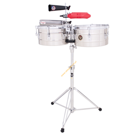 Timbales Tito Puente Stainless Steel 12''/13'' LATIN PERCUSSION