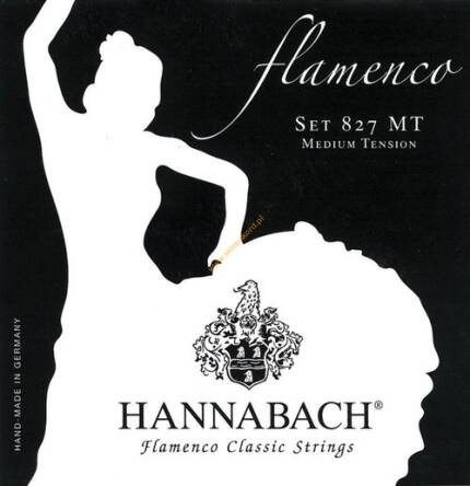Struny Hannabach do gitary klasycznej Flamenco - Komplet 827MT