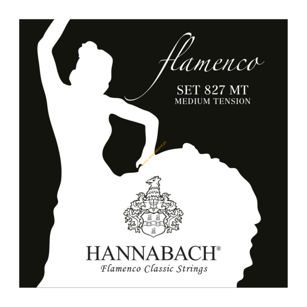 Struny Hannabach do gitary klasycznej Flamenco - Komplet 827MT