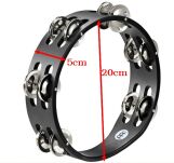 Tamburyn Profesjonalny  mosiądz MEINL CTA2S-BK - 3