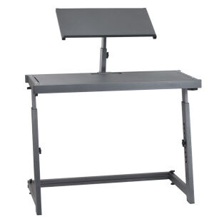 Statyw dla Dj-ów z pełną płytą w kolorze antracytowym JJ-T KIT antracyt ATHLETIC 