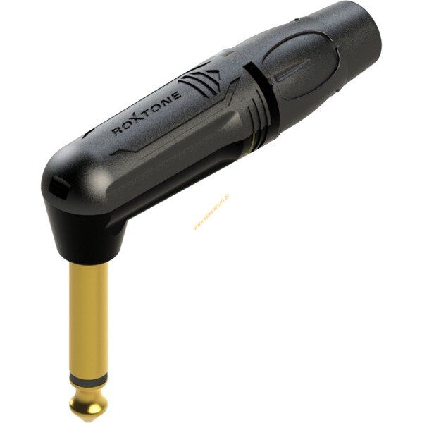 Wtyk jack kątowy 6.3mm mono RJ2RP-BG ROXTONE