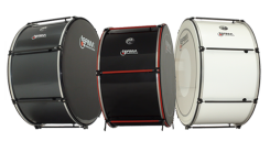 Bęben marszowy LEFIMA 22"x14" MB-BMS-2214-2HM biały