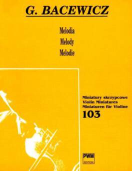 Książka - Melodia MS 103