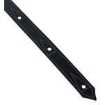 Pasek do gitary elektrycznej i basu elektrycznego Minotaur Black Knight Leather Strap - 2