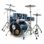 Perkusja zestaw perkusyjny Millenium Hybrid Practice Drum Set BL - 11