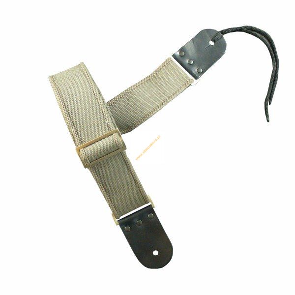 Pas do gitary bawełniany PAE632-B JEREMI szary