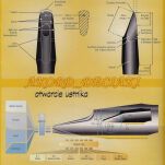 Ustnik Tradycyjny do klarnetu typu B  B45 lira Profil88 Vandoren model CM3128 - 2