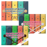 Dzwonki chromatyczne 27-tonowe AKORD + zestaw książek - 3