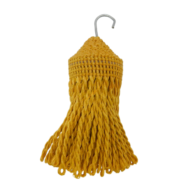 Chwosty pompony ręcznie robione P17 złoty