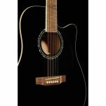 Gitara e-akustyczna Harley Benton CLD-60SCE BK lity świerk - 6