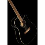 Gitara e-akustyczna Harley Benton CLD-60SCE BK lity świerk - 14
