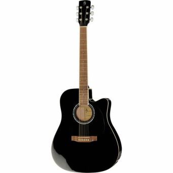 Gitara e-akustyczna Harley Benton CLD-60SCE BK lity świerk