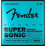 Struny do gitary elektrycznej Fender 250LR 009-046 - 2