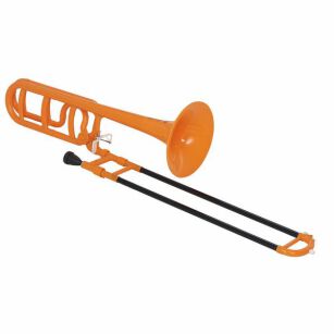 Puzon tenorowy Startone PTB-20 Bb/F- z kwartwentylem pomarańczowy