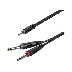 Kabel 2x Jack 6.3mm mono / Jack 3.5mm stereo 3m SAYC130L3