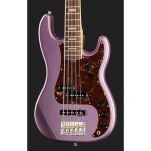 Gitara basowa Harley Benton MV-5PJ Burgundy Mist - 4