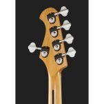 Gitara basowa Harley Benton MV-5PJ Burgundy Mist - 7