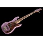 Gitara basowa Harley Benton MV-5PJ Burgundy Mist - 9